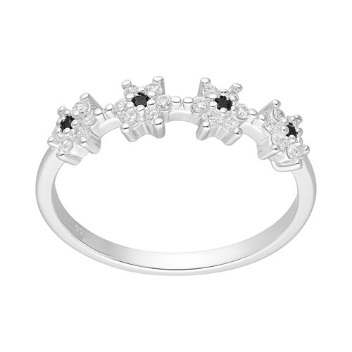 Anillo Flores Circones Ónix