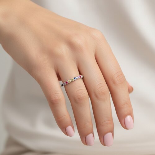 Anillo Cintillo Circones Multicolor