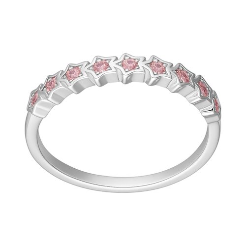 Anillo Estrellas Circones Rosa Francia