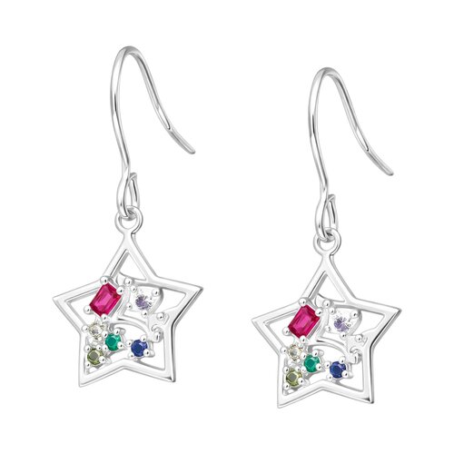 Aro Estrella Circones Multicolor