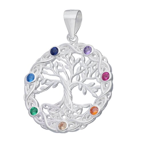 Colgante Árbol de la Vida Circones 7 Chakras
