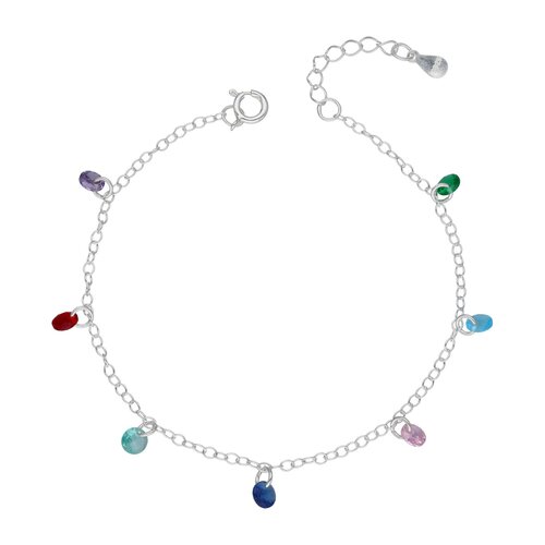 Pulsera Cristales Hecho con Swarovski® 7 Chakras