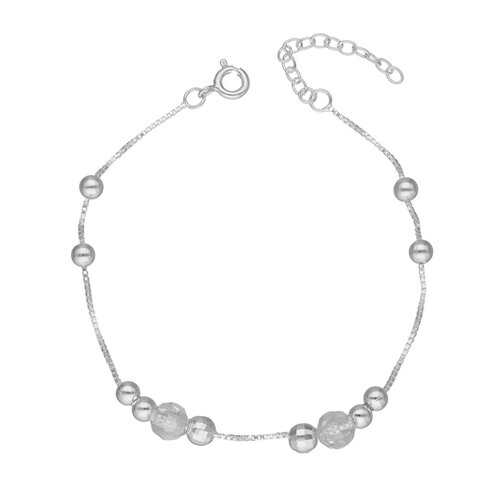 Pulsera Esferas Cristales Hecho con Swarovski® Tornasol