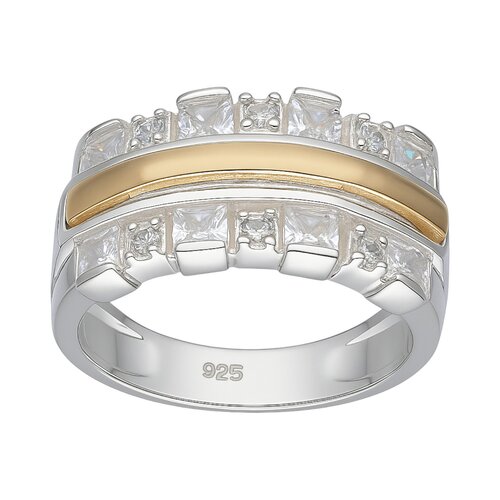 Anillo Circones Línea en Oro