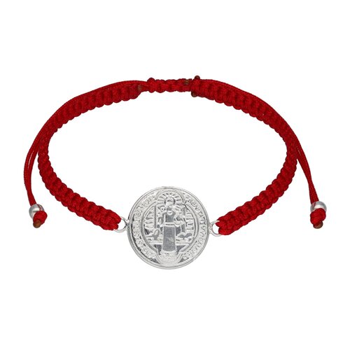 Pulsera Ajustable Hilo Rojo San Benito