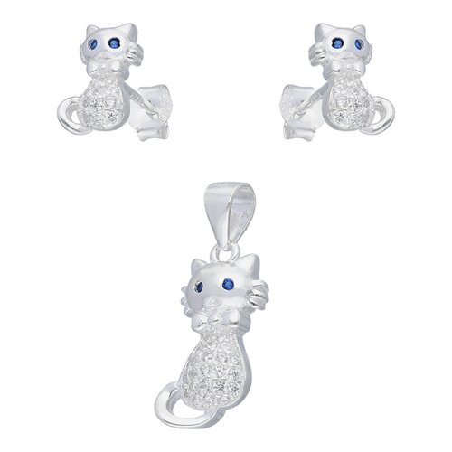 Conjunto Gatito Circones Zafiro