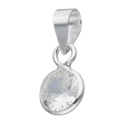 Colgante Circón 6 mm