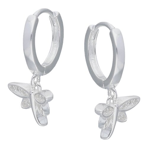Argolla Huggie Libélula Circones 11 mm