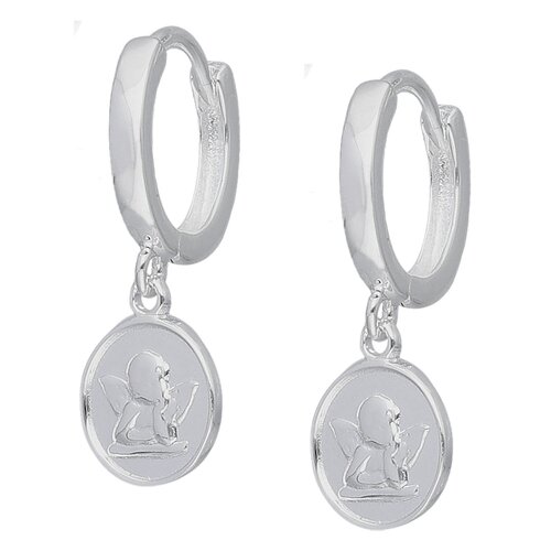 Argolla Huggie Ángel de la Guarda 11 mm