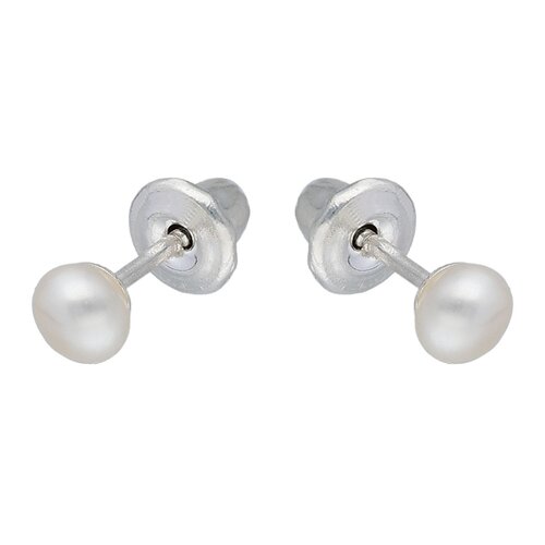 Aro con Tope Perla a Presión 4 mm