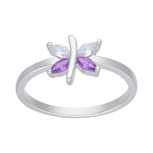 Anillo Mariposa Circones Amatista