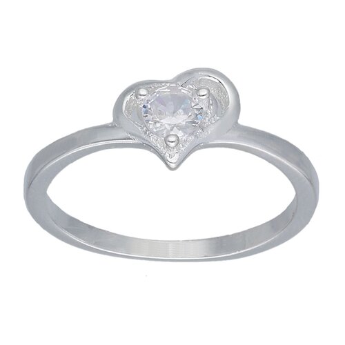 Anillo Corazón Circón