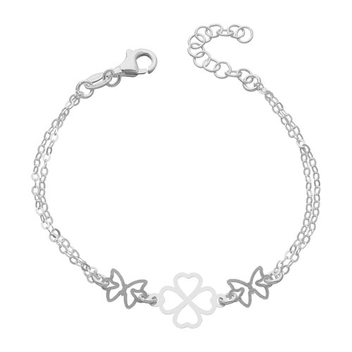 Pulsera Mariposas Trebol