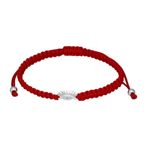 Pulsera Hilo Rojo Ajustable Ojo Turco Circones