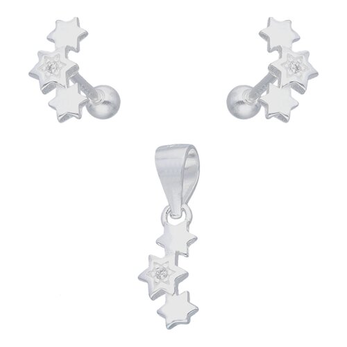 Conjunto con Tope Estrellas Circones