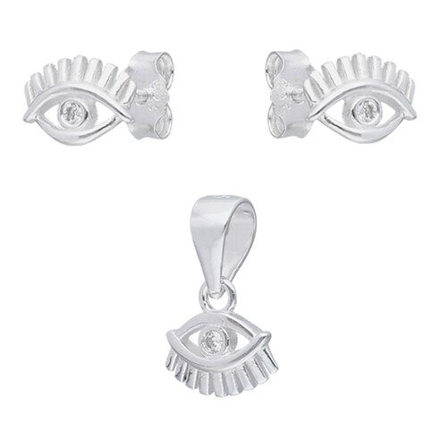 Conjunto Ojo Turco Circón