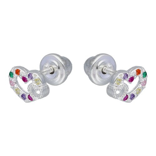 Aro con Tope Corazones Circones Multicolor