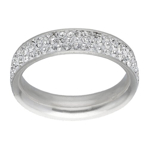 Anillo Lineas Strass