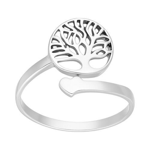 Anillo Ajustable Árbol de la Vida Corazón