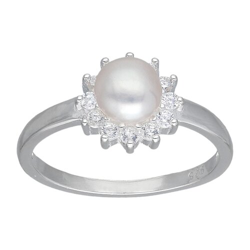 Anillo Flor Perla Circones