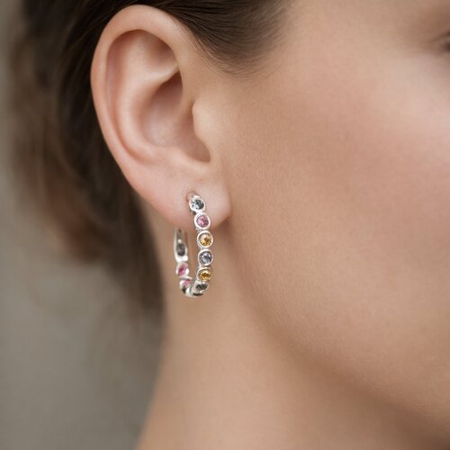 Argolla Circones Multicolor 14 mm