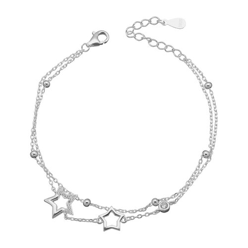 Pulsera Doble Estrellas Circones