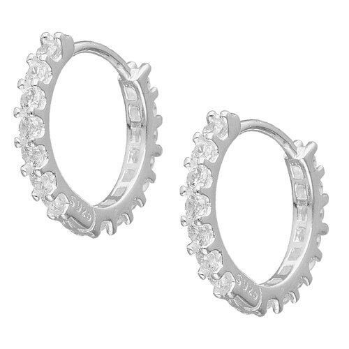 Argolla Huggie Circones 17 mm