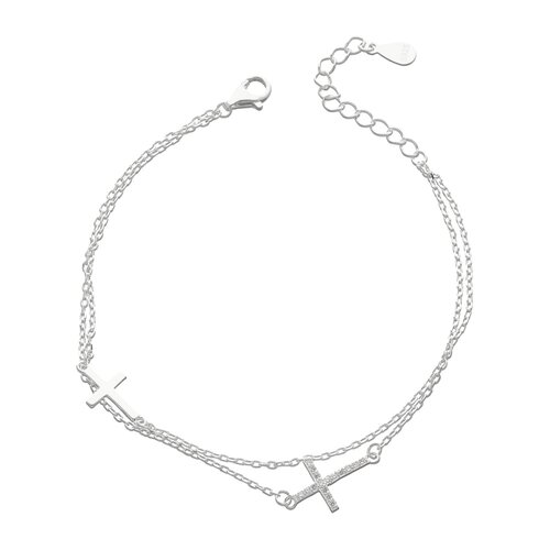 Pulsera Doble Cruces Circones