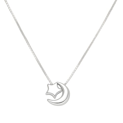Collar Media Luna Estrella