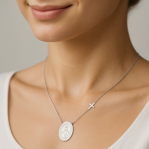 Collar Virgen de los Rayos Milagrosa Circones