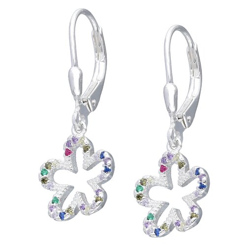 Aro a Presión Flor Circones Multicolor