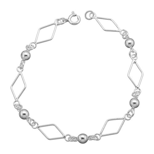 Pulsera Rombos Esferas
