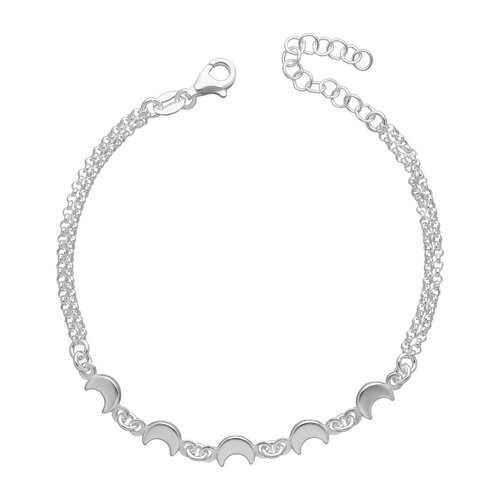 Pulsera Doble Media Luna