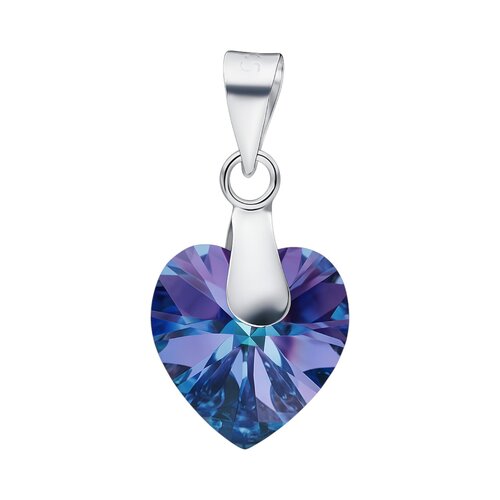 Colgante Corazón Hecho con Cristal Swarovski® Tornasol