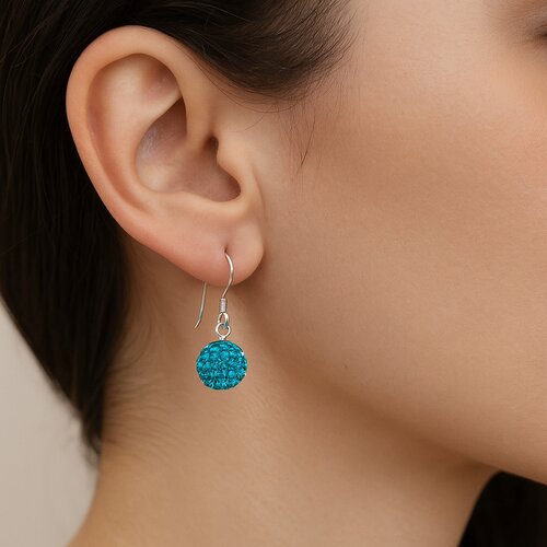 Aro Esfera Cristales Hecho con Swarovski® Calipso 10 mm