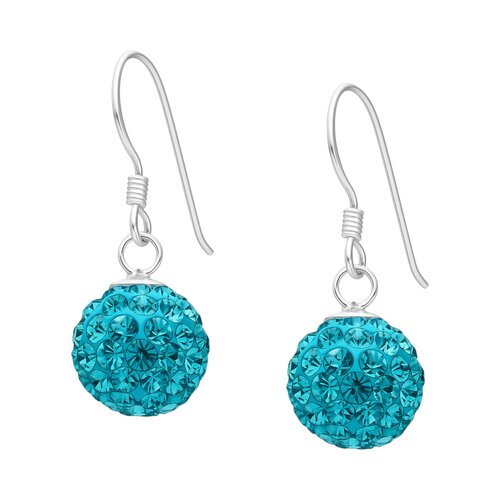 Aro Esfera Cristales Hecho con Swarovski® Calipso 10 mm