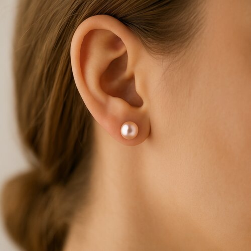 Aro Perla Rosada 4 mm