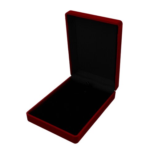 Cofre Grande Terciopelo Rojo para Conjunto