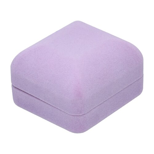 Cofre Terciopelo Lila para Aros y Colgantes