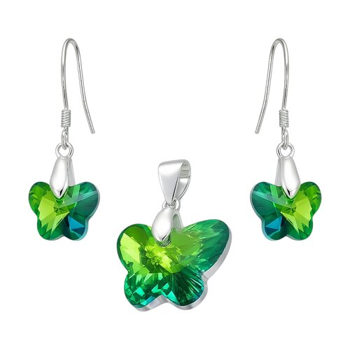 Conjunto Mariposa Cristal Hecho con Swarovski® Esfinge