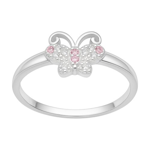 Anillo Mariposa Circones Rosa Francia