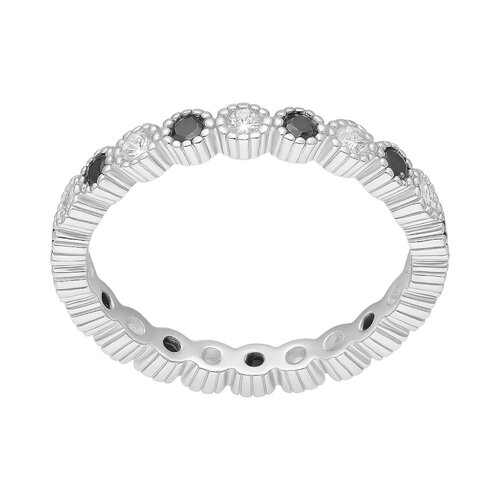 Anillo Cintillo Circones Ónix