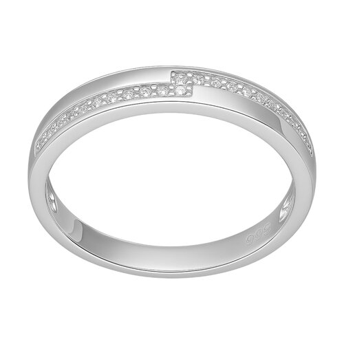 Anillo Cintillo Circones Zig Zag