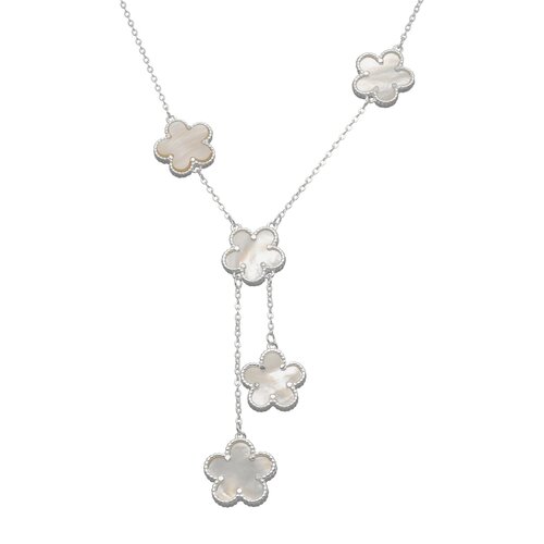 Collar Flores Nácar