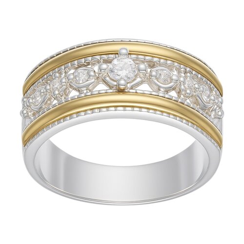 Anillo Circones Líneas en Oro