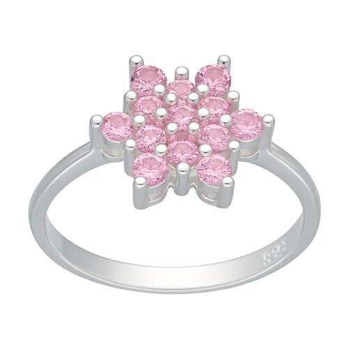 Anillo Flor Circones Rosa Francia