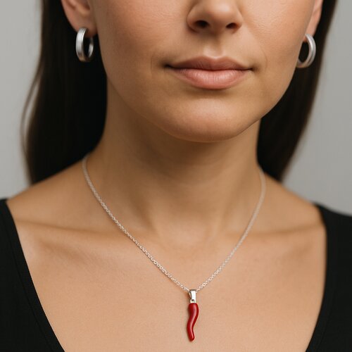 Colgante Ají Rojo Esmaltado