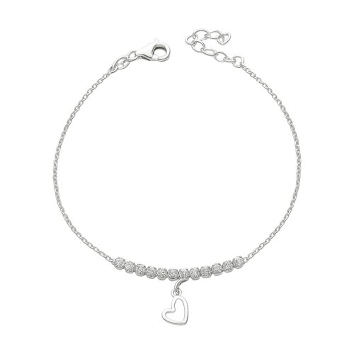 Pulsera Corazón Circones Tenis