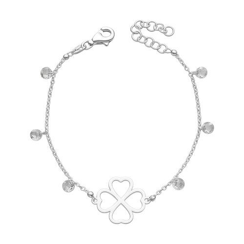 Pulsera Trébol de la Suerte Cristales Hecho con Swarovski®