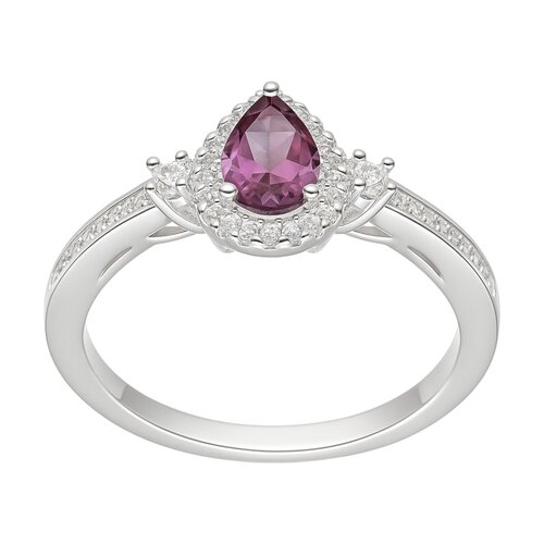 Anillo Gota Circones Amatista